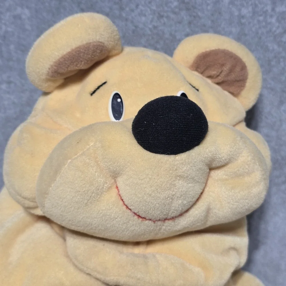 Fisher-Price Bear Plush Stuffed Animal Tan 1993 Vintage MPN 6811 14-24in